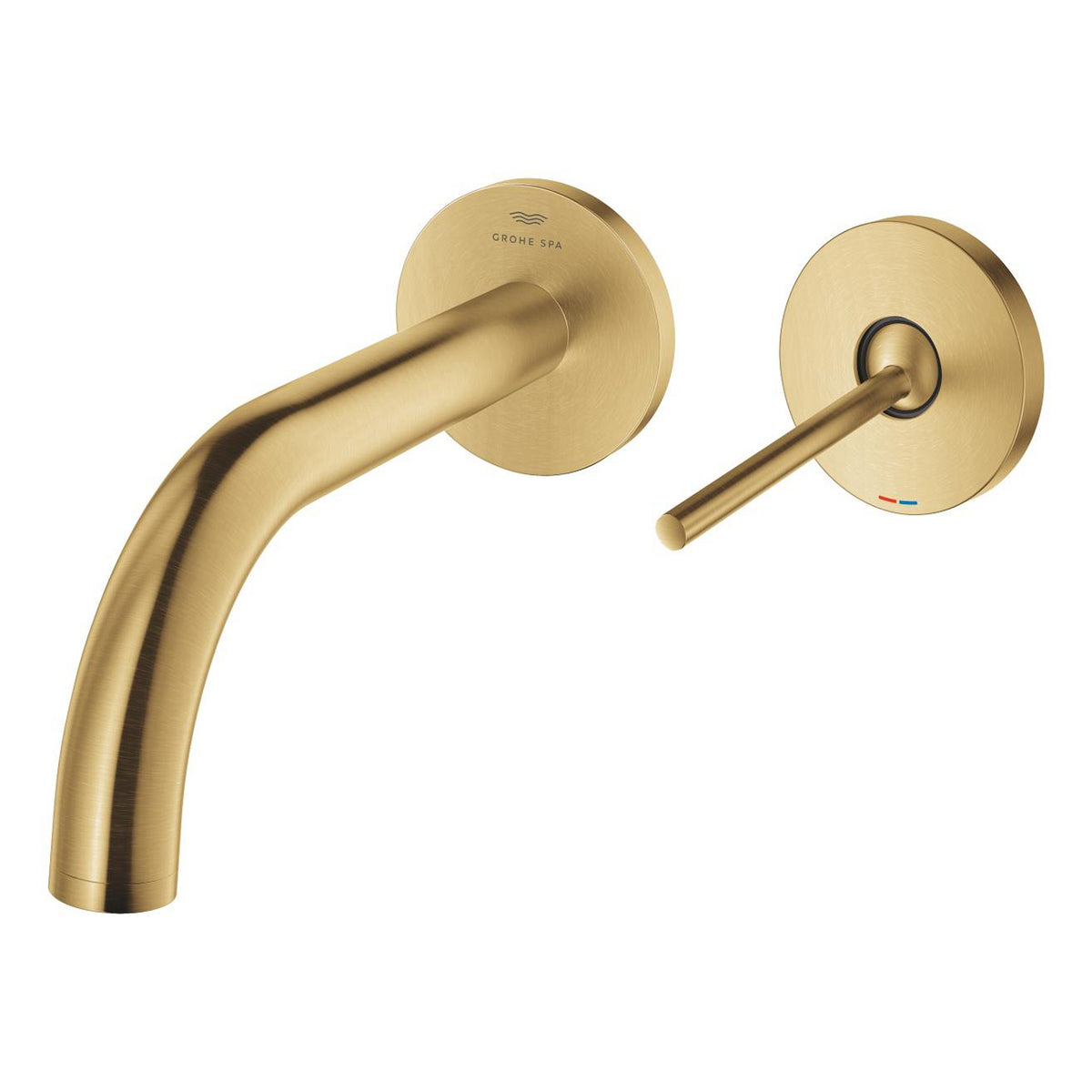 Grohe Atrio 2 Delikli Ankastre Lavabo Bataryası, (Sıva Üstü Grubu), Fırçalı Altın - Ürün Görseli