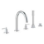 Grohe Atrio 5 Delikli Ankastre Küvet Bataryası (Sıva Üstü Grubu) - Ürün Görseli