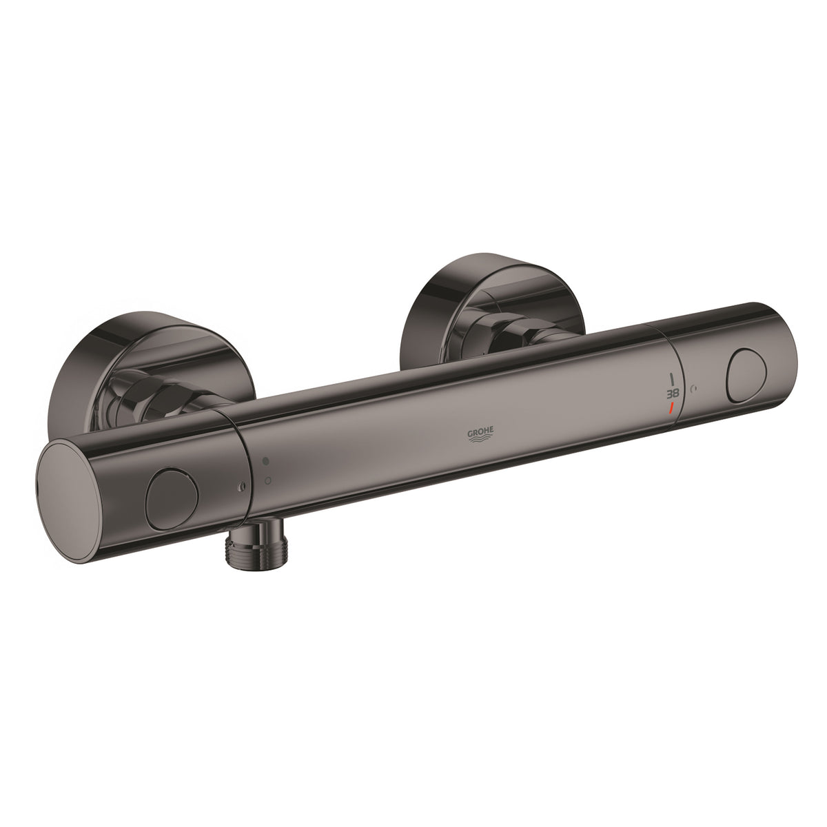 Grohe Grohtherm 1000 Cosmopolitan M Termostatik Duş Bataryası, Sert Grafit - Ürün Görseli
