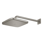 Grohe Tempesta 250 Kare Tepe Duşu Tek Akışlı, 25 cm (Duvardan Dirsek Dahil), Fırçalı Sert Grafit - Ürün Görseli