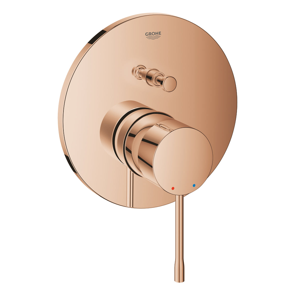 Grohe Essence New Ankastre Banyo/Duş Bataryası (Sıva Üstü Grubu), Bakır - Ürün Görseli