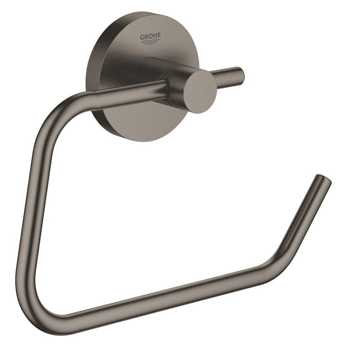 Grohe Essentials Tuvalet Kağıtlığı, Fırçalı Sert Grafit - Ürün Görseli