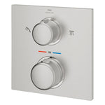 Grohe Allure Termostatik Ankastre Banyo ve Duş Bataryası (Sıva Üstü Grubu), 2 Yollu, Paslanmaz Çelik - Ürün Görseli