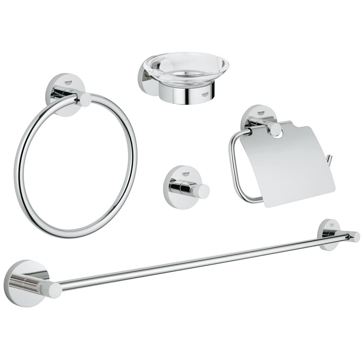 Grohe Essentials Beşli Banyo Aksesuar Seti - Ürün Görseli