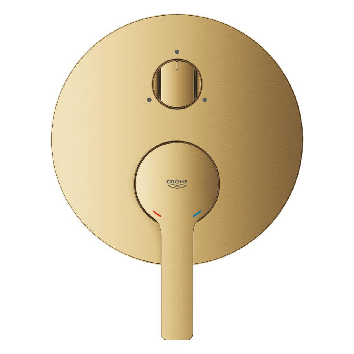 Grohe Lineare Ankastre Banyo Bataryası (3 Yollu, Sıva Üstü Grubu), Fırçalı Altın - Ürün Görseli