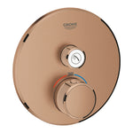 Grohe Grohtherm SmartControl Ankastre Termostatik Duş Bataryası (Sıva Üstü Grubu), Fırçalı Bakır - Ürün Görseli