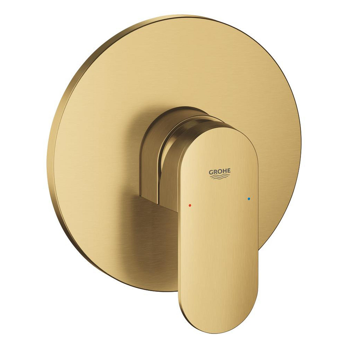 Grohe Plus Ankastre Duş Bataryası (Sıva Üstü Grubu), Fırçalı Altın - Ürün Görseli