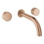 Grohe Atrio Private Collection 3 Delikli Ankastre Lavabo Bataryası (Sıva Üstü Grubu) Fırçalı Bakır - Ürün Görseli