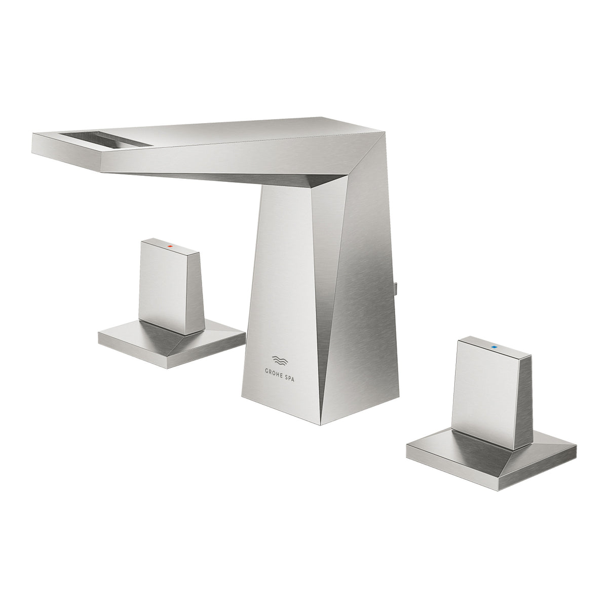 Grohe Allure Brilliant M-Boy, 3 Delikli Lavabodan Ankastre Lavabo Bataryası, Sifon Kumandalı, Paslanmaz Çelik - Ürün Görseli