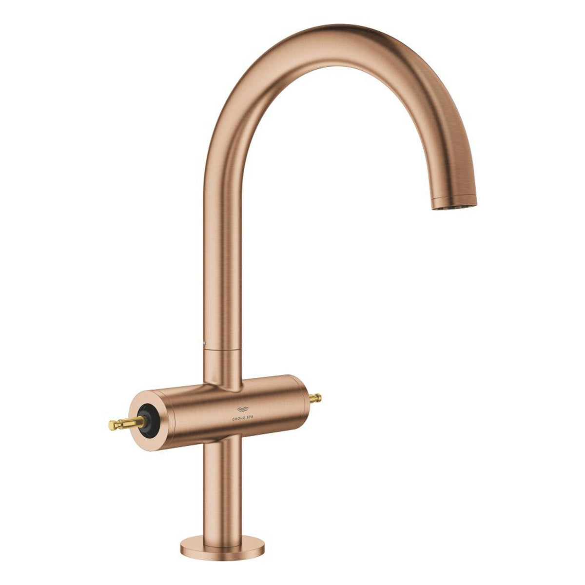 Grohe Atrio Private Collection Yüksek Lavabo Bataryası (L-Boy), Fırçalı Bakır - Ürün Görseli