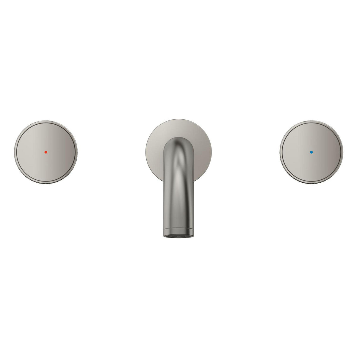 Grohe Atrio Private Collection 3 Delikli Ankastre Lavabo Bataryası (Sıva Üstü Grubu) Saten Çelik - Ürün Görseli