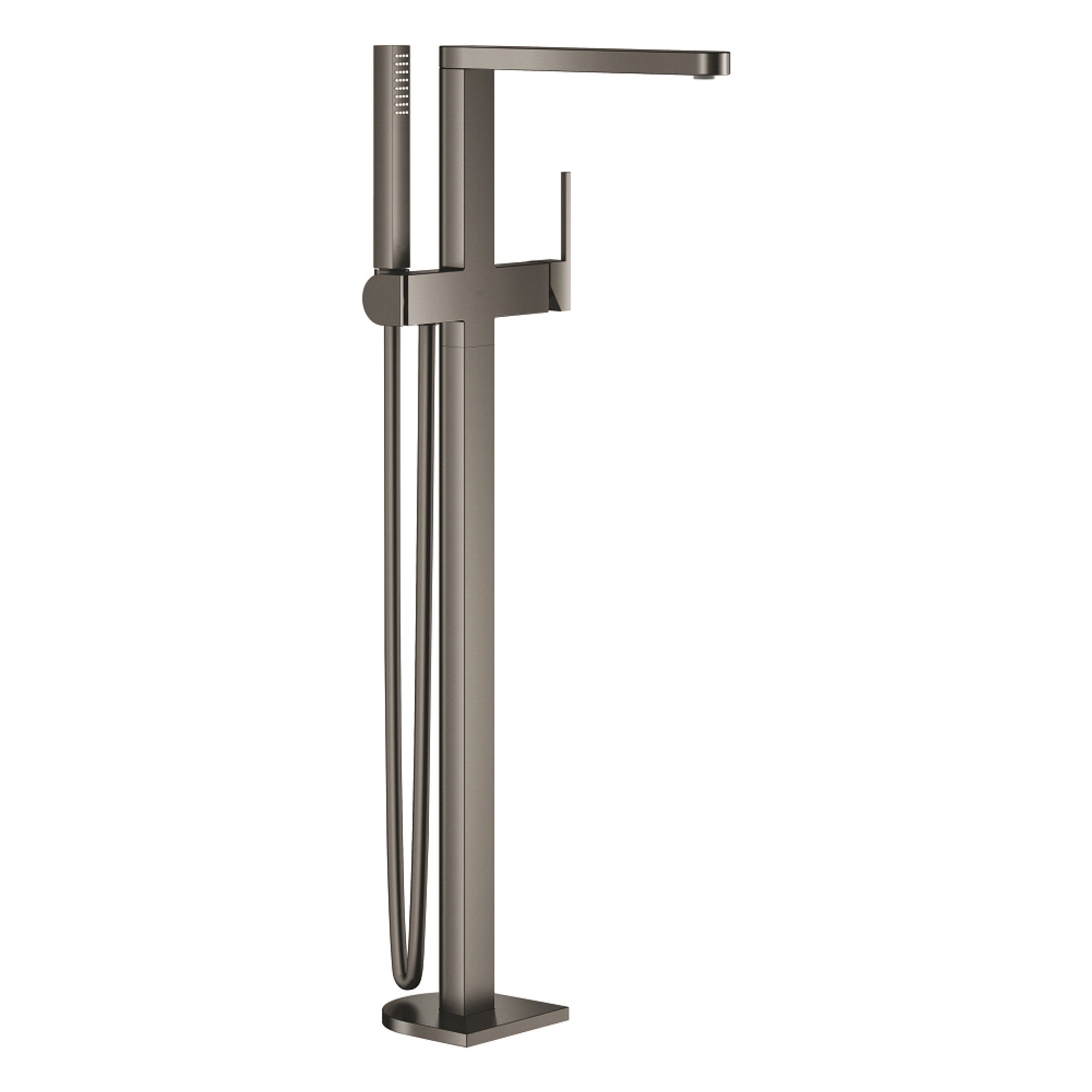 Grohe Plus Yerden Küvet Bataryası (Sıva Üstü Grubu), Fırçalı Sert Grafit - Ürün Görseli