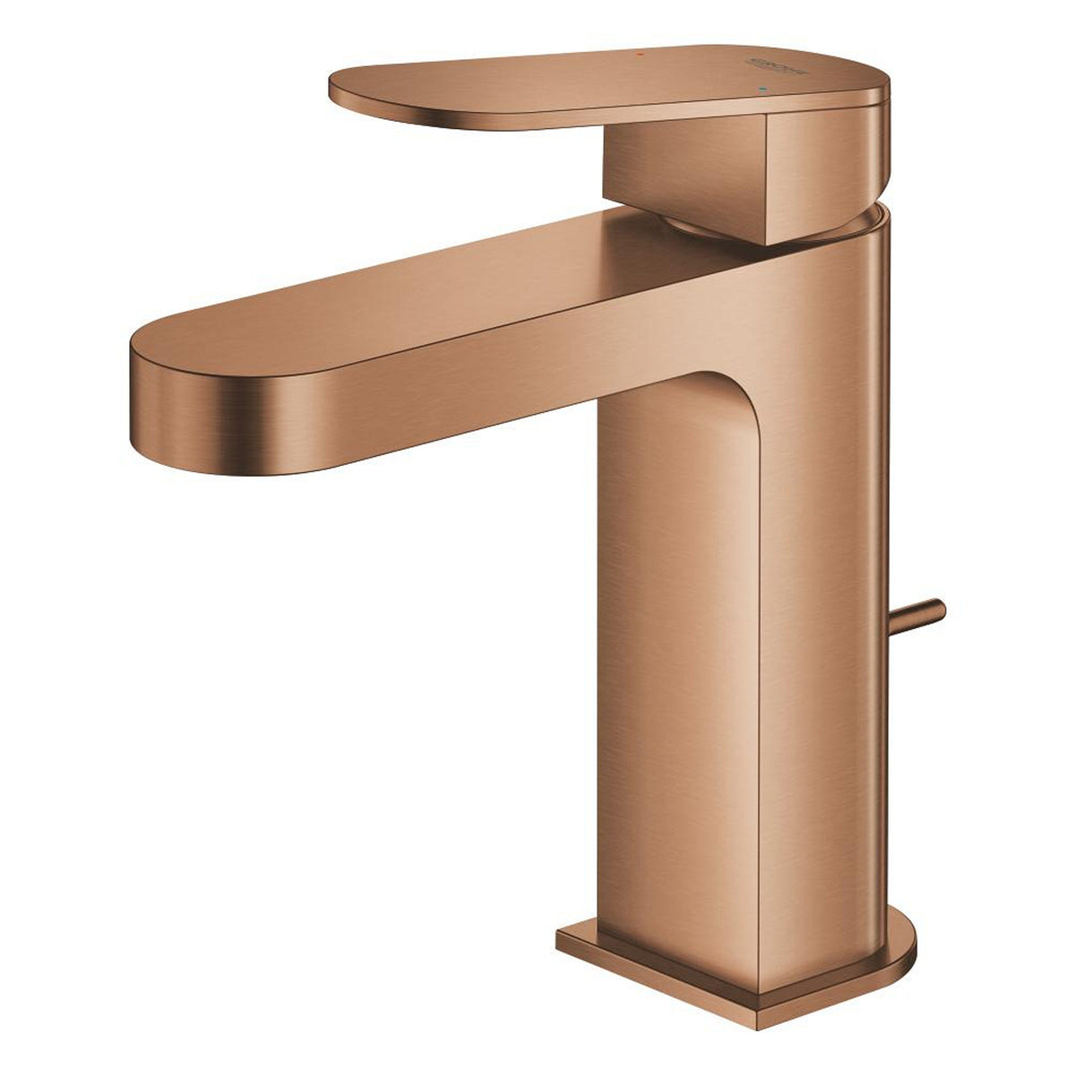 Grohe Plus Sifon Kumandalı Lavabo Bataryası, Fırçalı Bakır - Ürün Görseli
