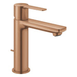 Grohe Lineare Sifon Kumandalı Lavabo Bataryası, Fırçalı Bakır - Ürün Görseli