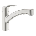 Grohe Eurosmart Spiralli Eviye Bataryası, Paslanmaz Çelik - Ürün Görseli