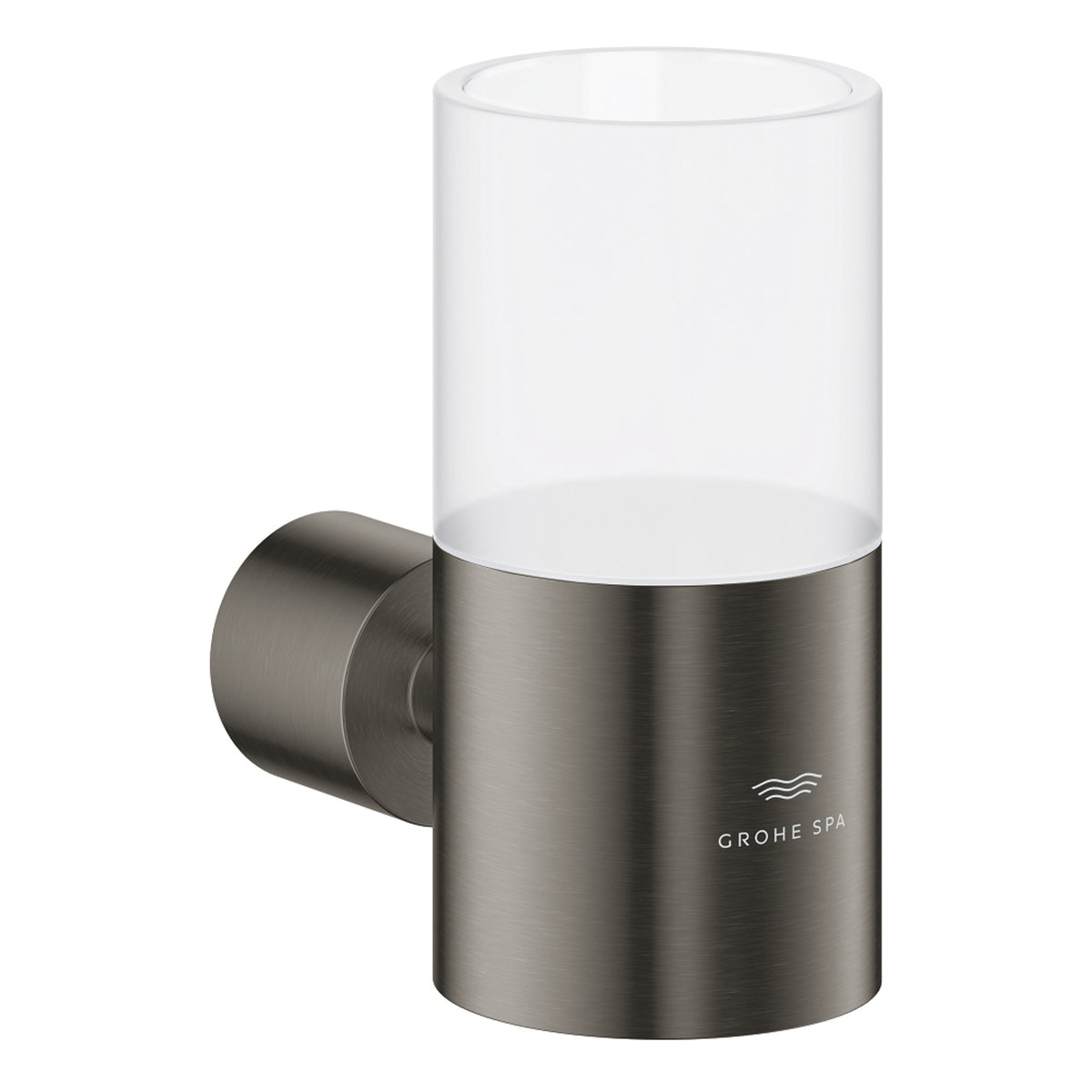 Grohe Atrio Cam Sabunluk Tutacağı, Fırçalı Sert Grafit - Ürün Görseli
