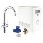 Grohe Blue Home Arıtmalı İçme Suyu ve Soda Yapan Eviye Bataryası Seti - Ürün Görseli