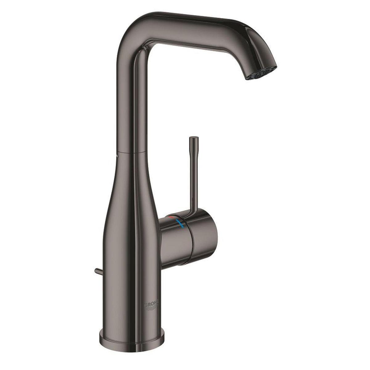 Grohe Essence New Yüksek Lavabo Bataryası, Sifon Kumandalı, Sert Grafit - Ürün Görseli