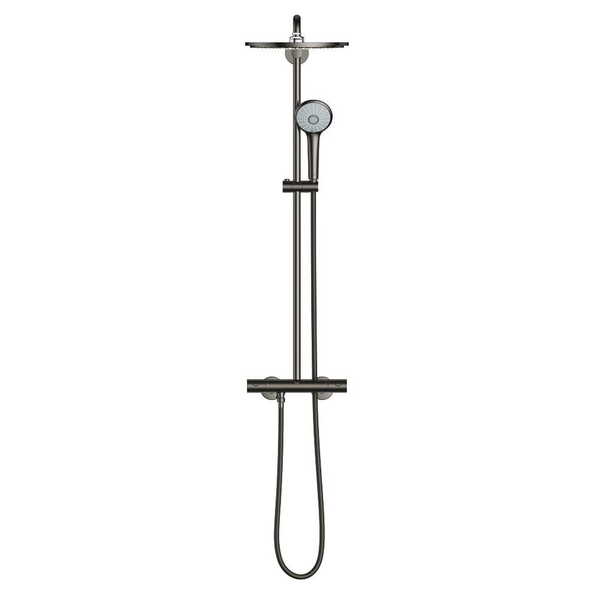 Grohe Euphoria System 310 Kolonlu Duş Paneli, Termostatik Duş Bataryası ile Birlikte, Sert Grafit - Ürün Görseli