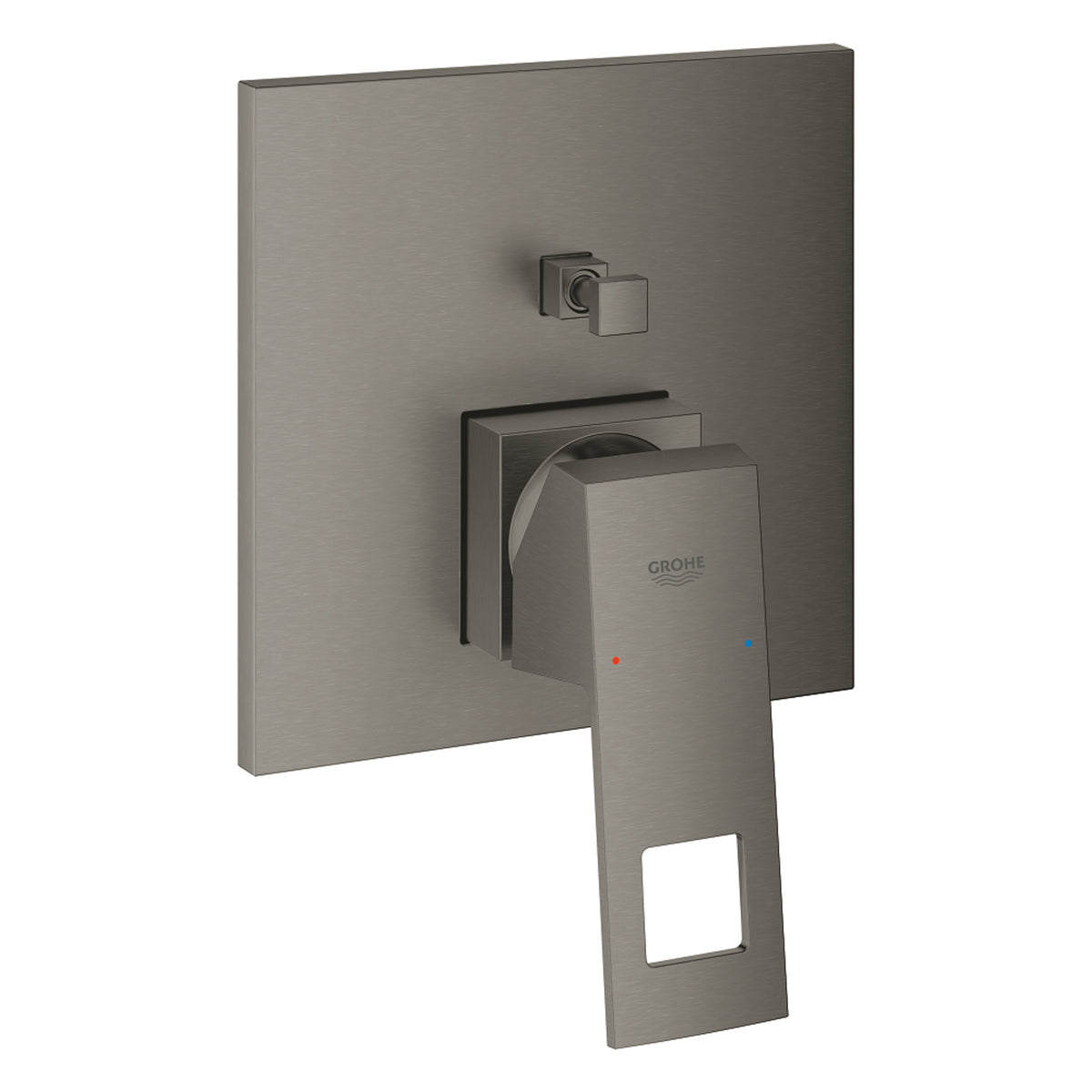 Grohe Eurocube Ankastre Banyo/Duş Bataryası (Sıva Üstü Grubu), Fırçalı Sert Grafit - Ürün Görseli