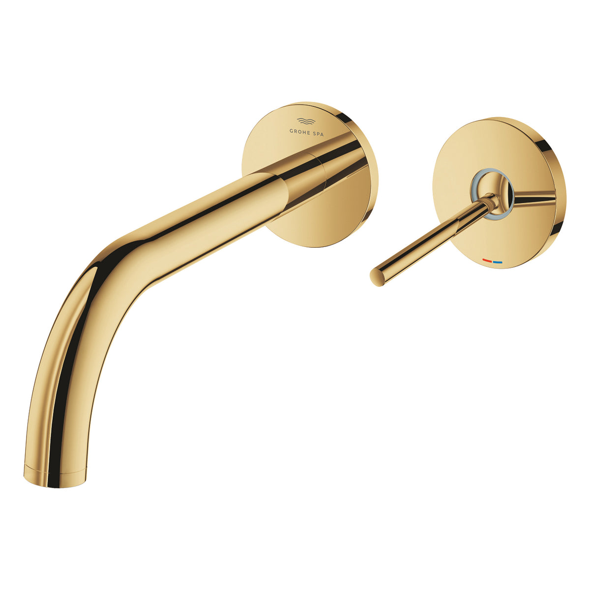 Grohe Atrio 2 Delikli Ankastre Lavabo Bataryası, (Sıva Üstü Grubu), Altın - Ürün Görseli