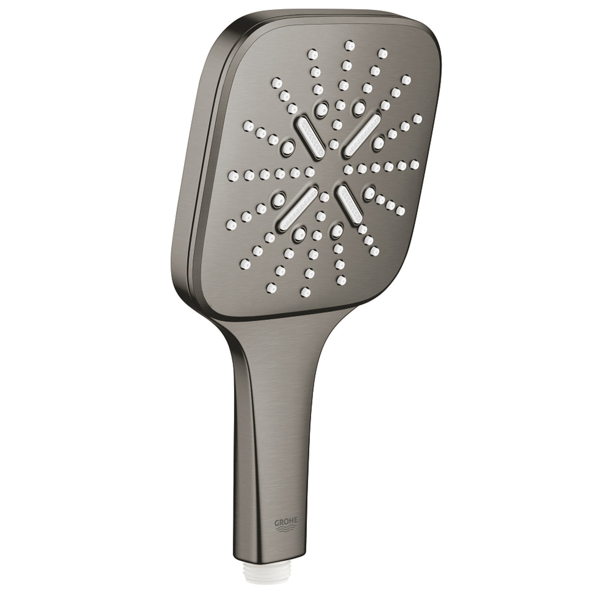 Grohe RainShower SmartActive 130 Cube El Duşu, 3 Akışlı, Fırçalı Sert Grafit - Ürün Görseli