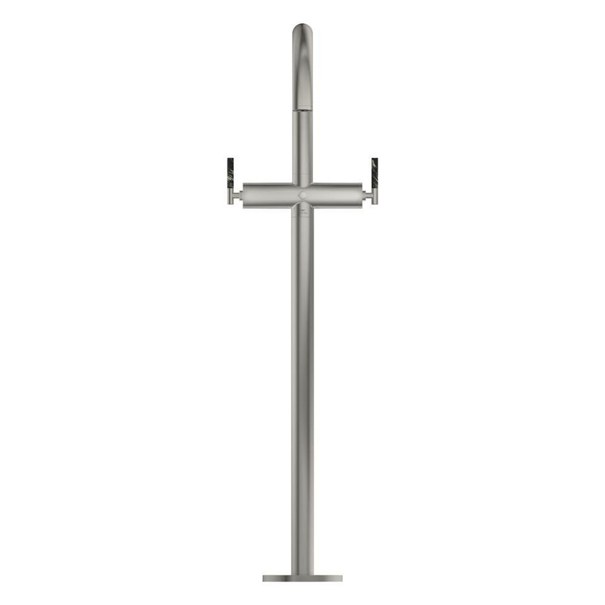Grohe Atrio Private Collection Tek Yerden Küvet Bataryası (Sıva Üstü Grubu), Saten Çelik - Ürün Görseli