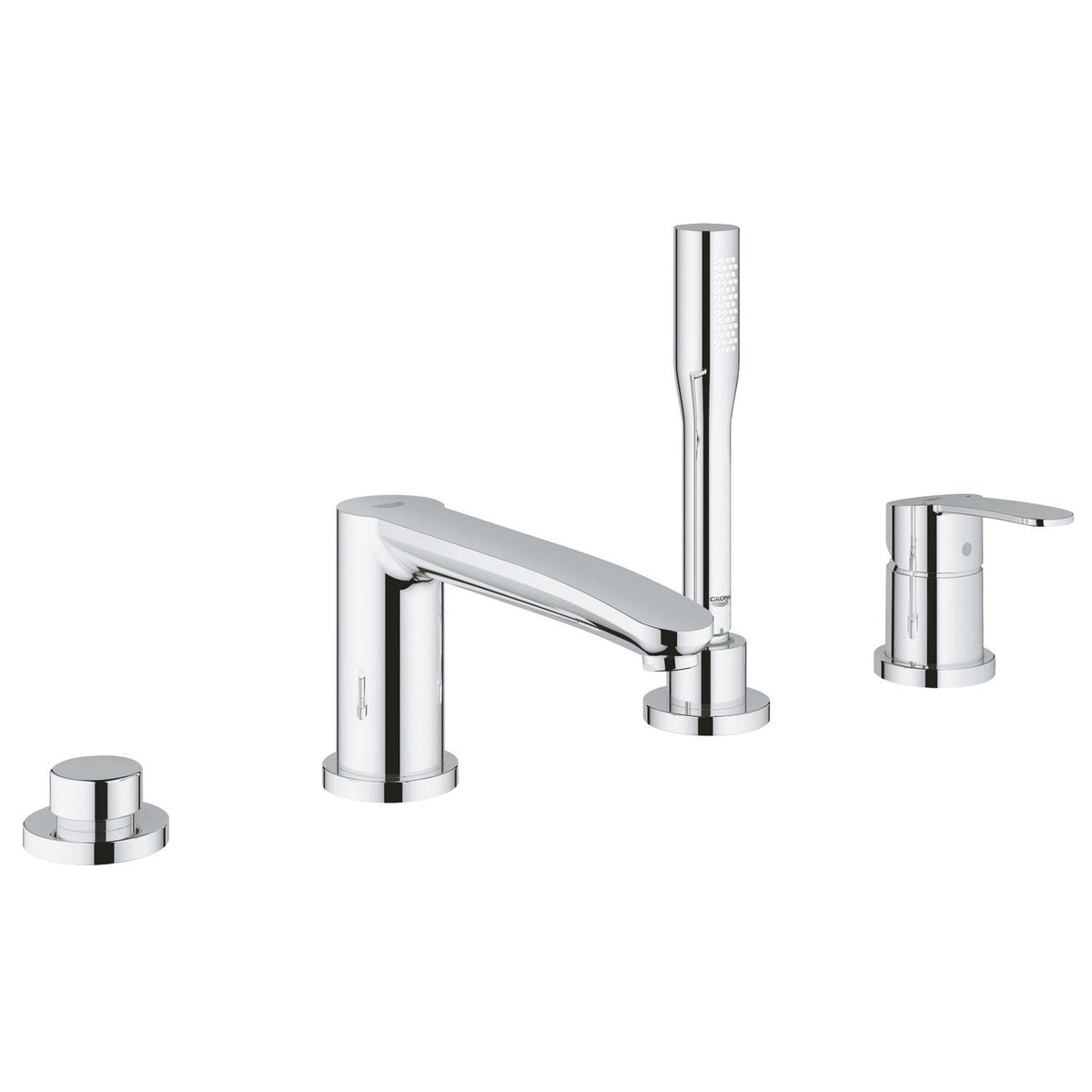 Grohe Eurostyle Cosmopolitan Dört Delikli Ankastre Küvet Bataryası (Sıva Üstü Grubu) - Ürün Görseli