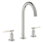 Grohe Atrio Private Collection 3 Delikli Ankastre Sifon Kumandalı Lavabo Bataryası (L-Boy), Paslanmaz Çelik - Ürün Görseli