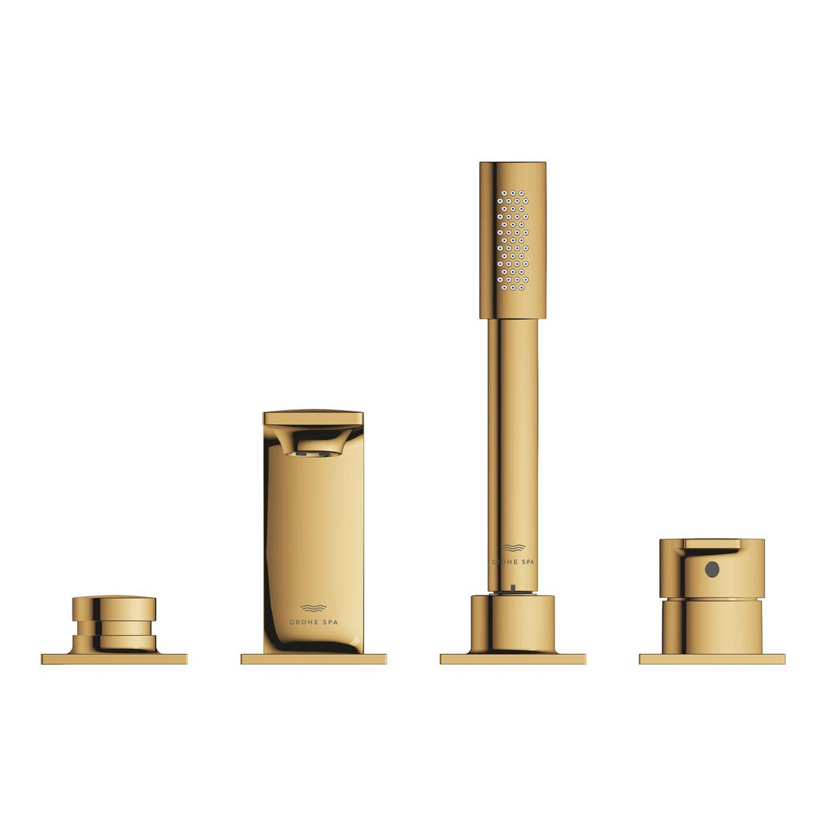 Grohe Allure 4 Delikli Ankastre Küvet Bataryası, Altın - Ürün Görseli
