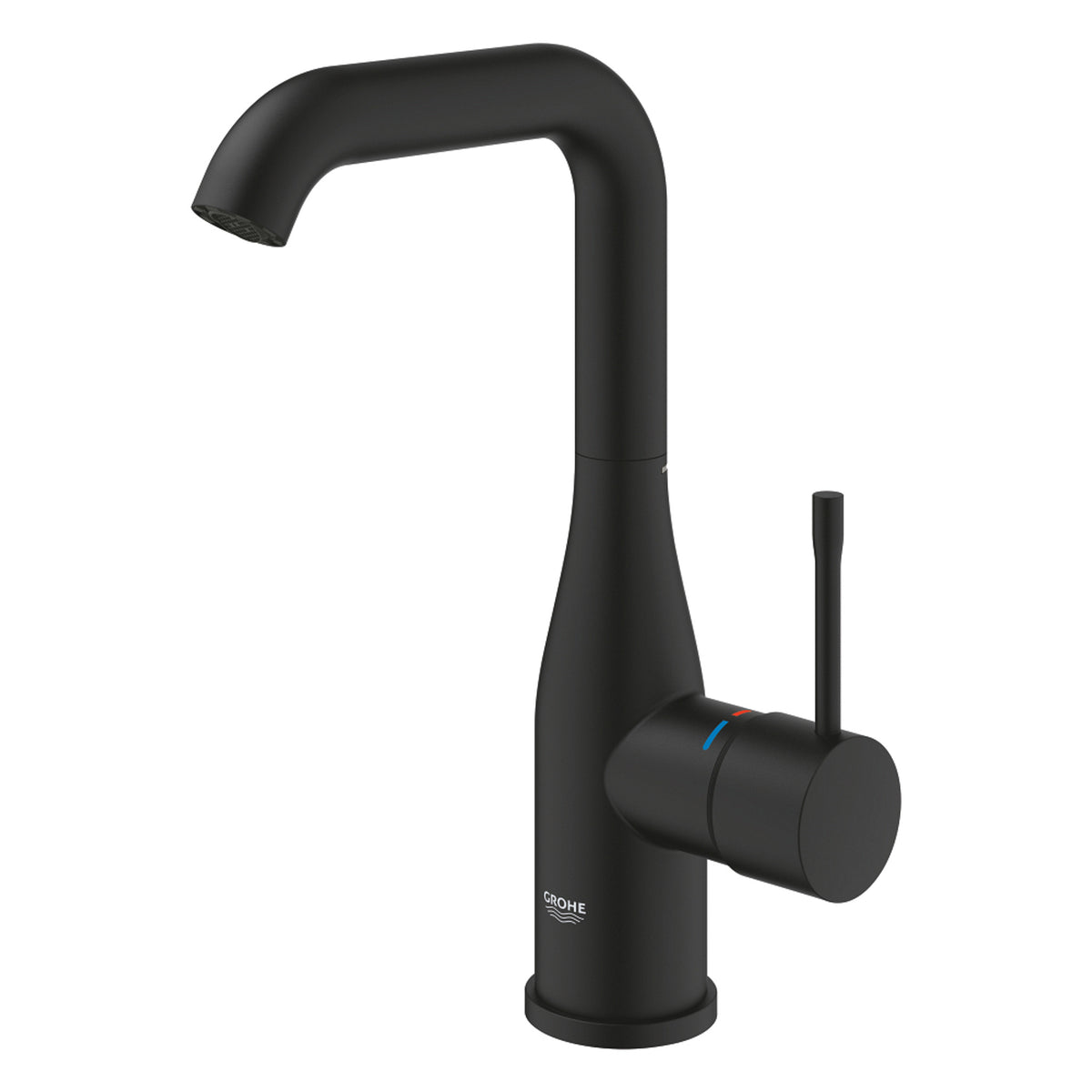 Grohe Essence Yüksek Lavabo Bataryası (L-Boy) Hayalet Siyah - Ürün Görseli