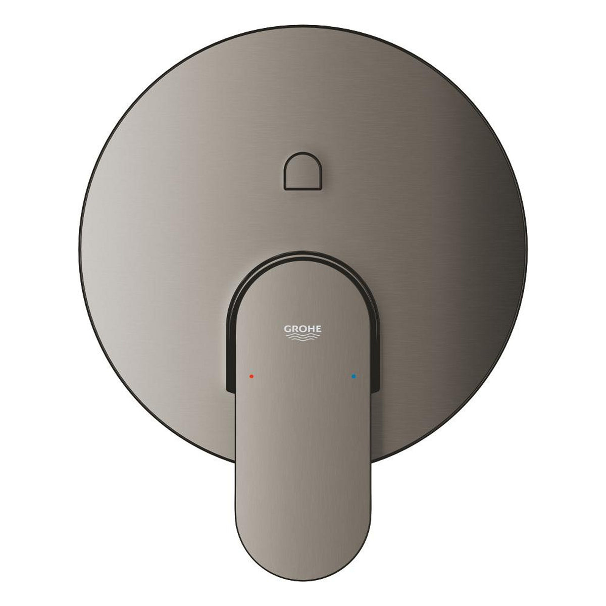 Grohe Plus Ankastre Banyo/Duş Bataryası (Sıva Üstü Grubu), Fırçalı Sert Grafit - Ürün Görseli