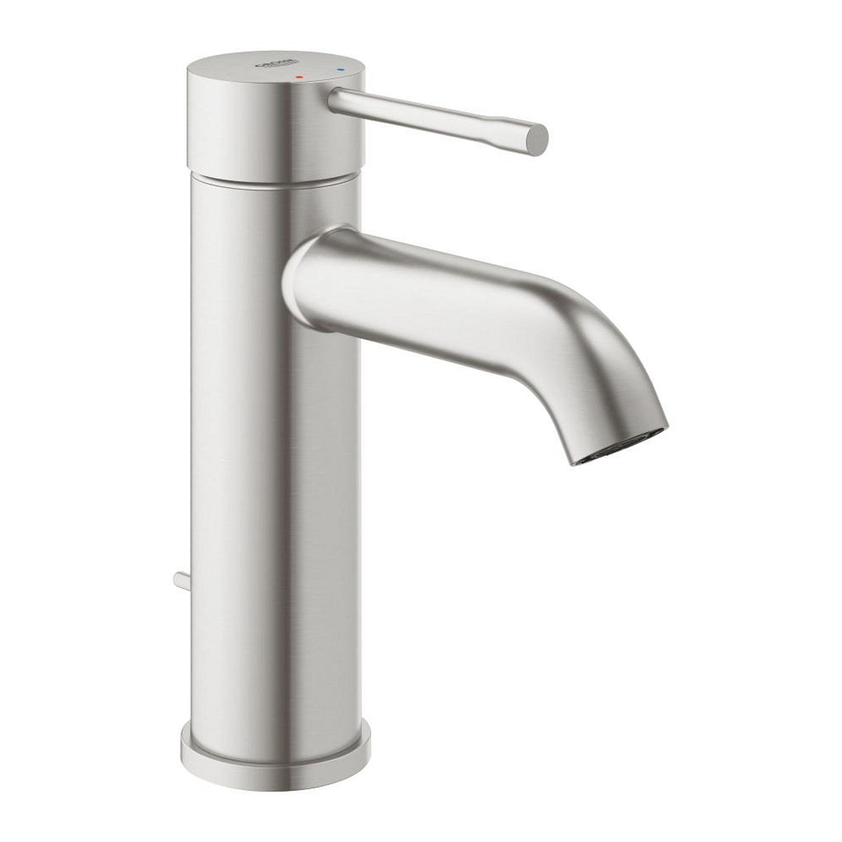 Grohe Essence New Lavabo Bataryası, Sifon Kumandalı, Paslanmaz Çelik - Ürün Görseli