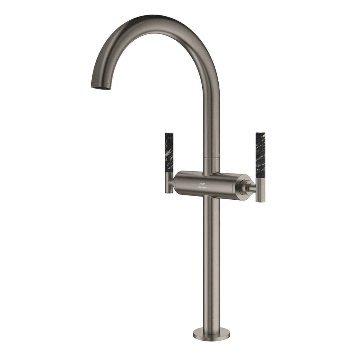 Grohe Atrio Private Collection Tezgah Üstü Lavabo Bataryası, Fırçalı Sert Grafit - Ürün Görseli