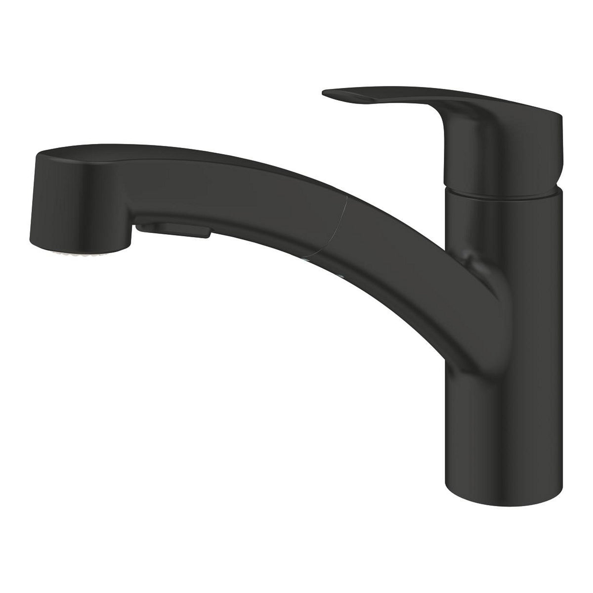 Grohe Eurosmart Spiralli Eviye Bataryası, Mat Siyah - Ürün Görseli