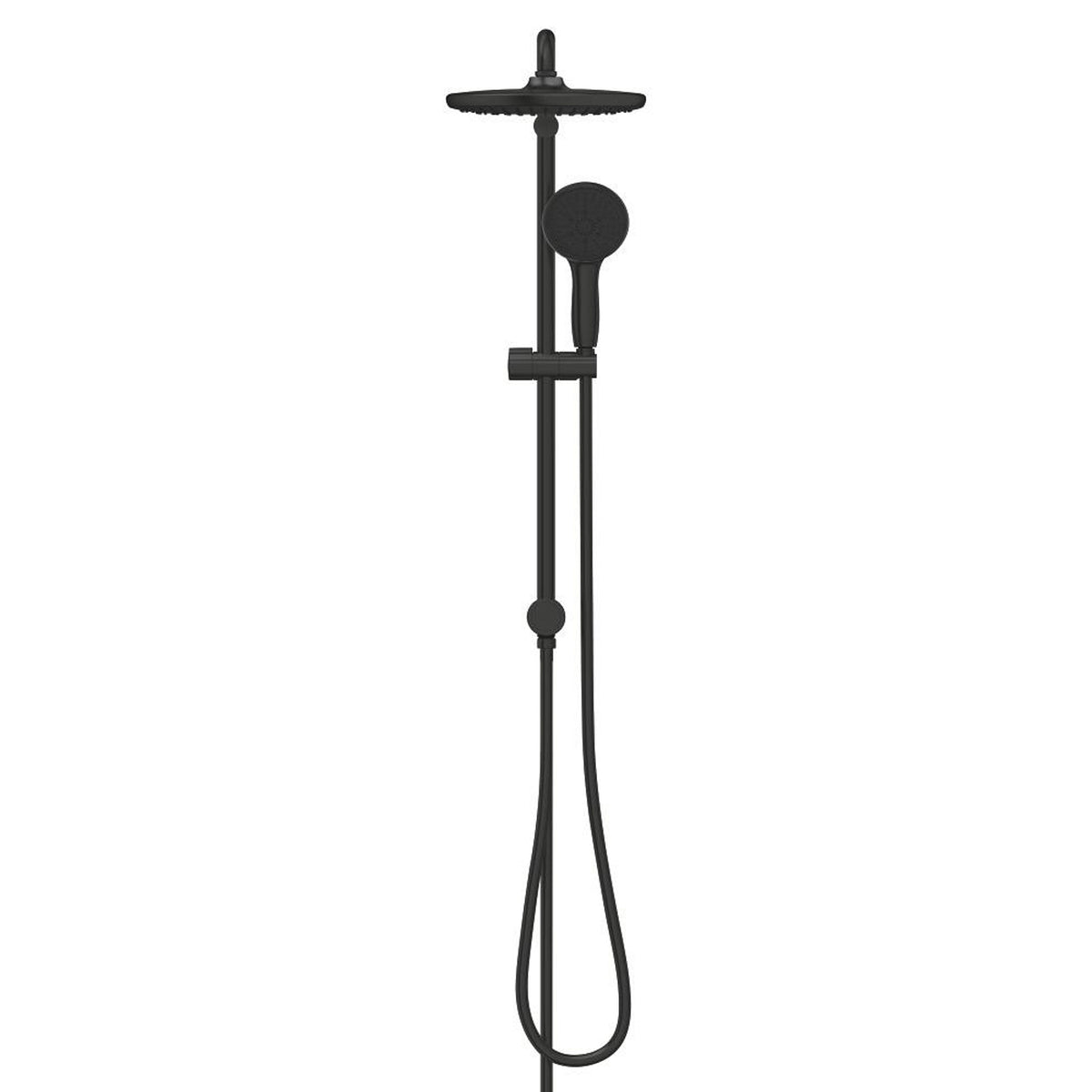 Grohe Tempesta System 250 Duvara Monte Duş Sistemi, Yön Değiştiricili, Mat Siyah - Ürün Görseli