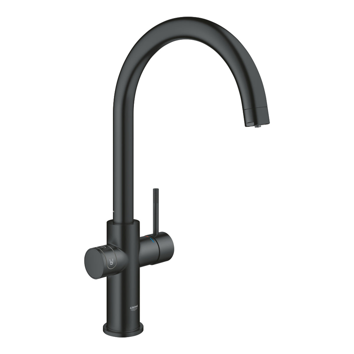 Grohe Blue Home Arıtmalı İçme Suyu ve Soda Yapan Eviye Bataryası Seti, Kadife Siyah - Ürün Görseli