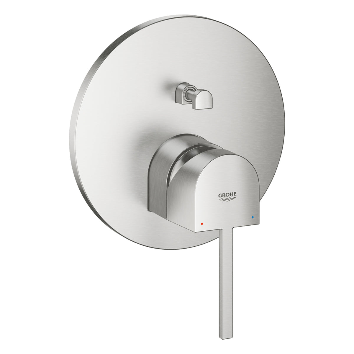 Grohe Plus Ankastre Banyo/Duş Bataryası (Sıva Üstü Grubu), Paslanmaz Çelik - Ürün Görseli