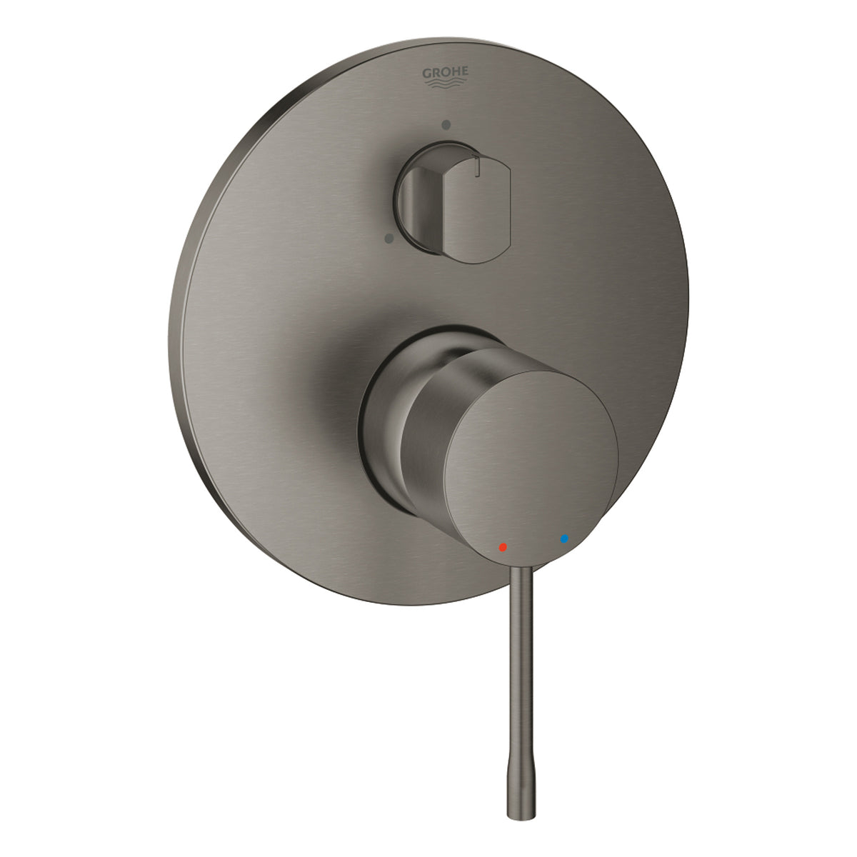Grohe Essence Ankastre Banyo/Duş Bataryası (Sıva Üstü Grubu), 3 Yollu, Fırçalı Sert Grafit - Ürün Görseli