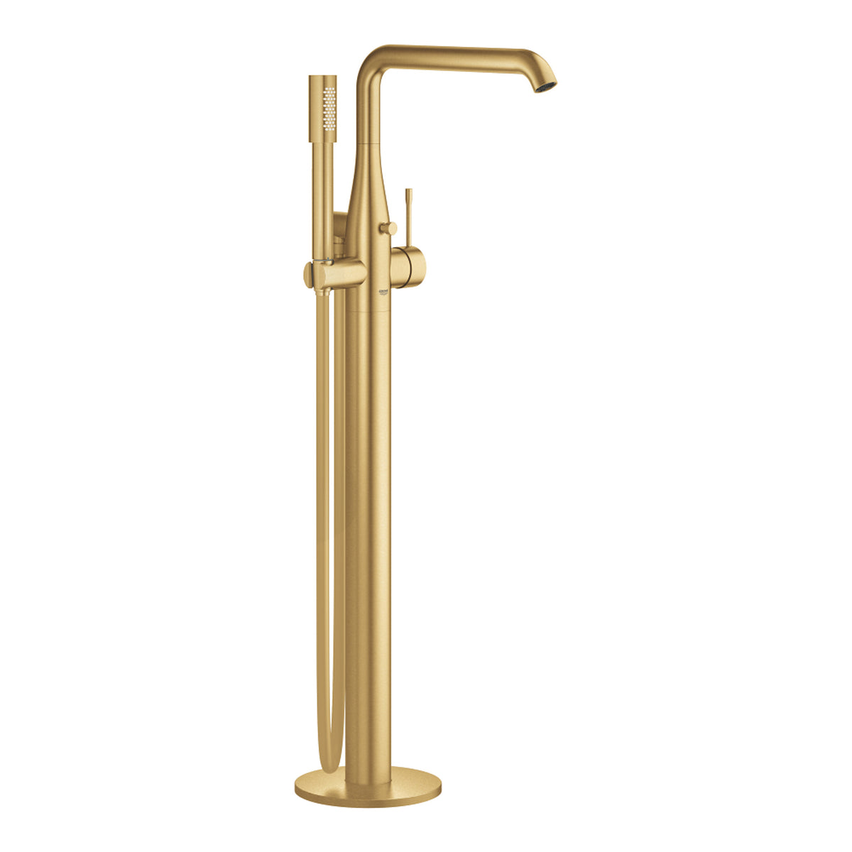 Grohe Essence Yerden Küvet Bataryası (Sıva Üstü Grubu), Fırçalı Altın - Ürün Görseli