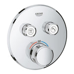 Grohe Grohtherm SmartControl Çift Valfli Akış Kontrollü, Ankastre Termostatik Banyo Bataryası (Sıva Üstü Grubu) - Ürün Görseli