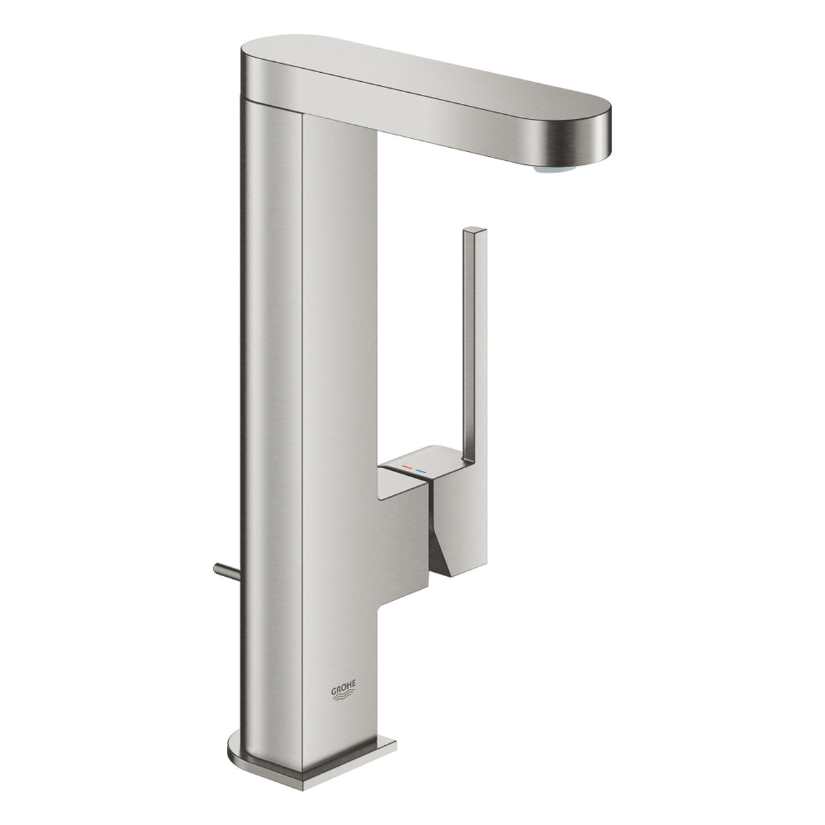 Grohe Plus Yüksek Lavabo Bataryası, Sifon Kumandalı, Paslanmaz Çelik - Ürün Görseli
