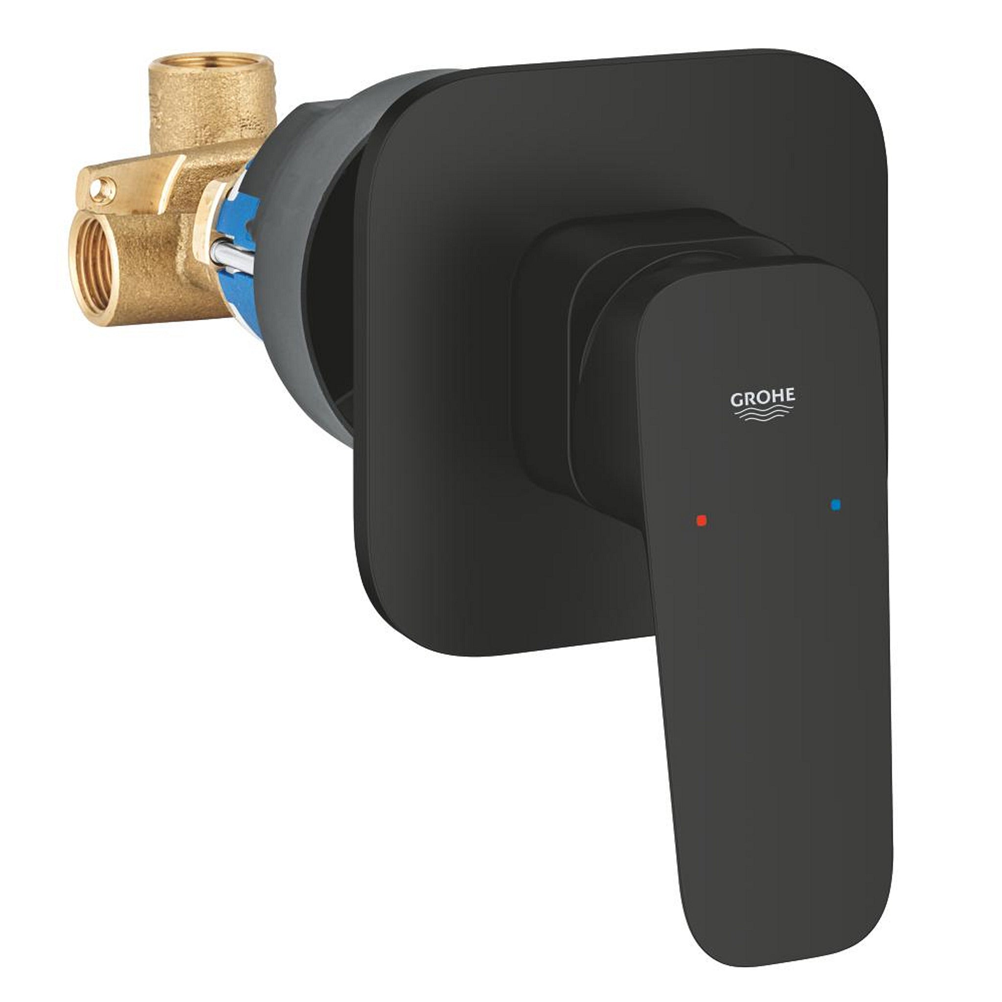 Grohe Cubeo Ankastre Duş Bataryası, Mat Siyah - Ürün Görseli
