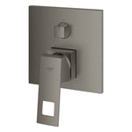 Grohe Eurocube Ankastre Banyo Bataryası (3 Yollu, Sıva Üstü Grubu), Fırçalı Sert Grafit - Ürün Görseli