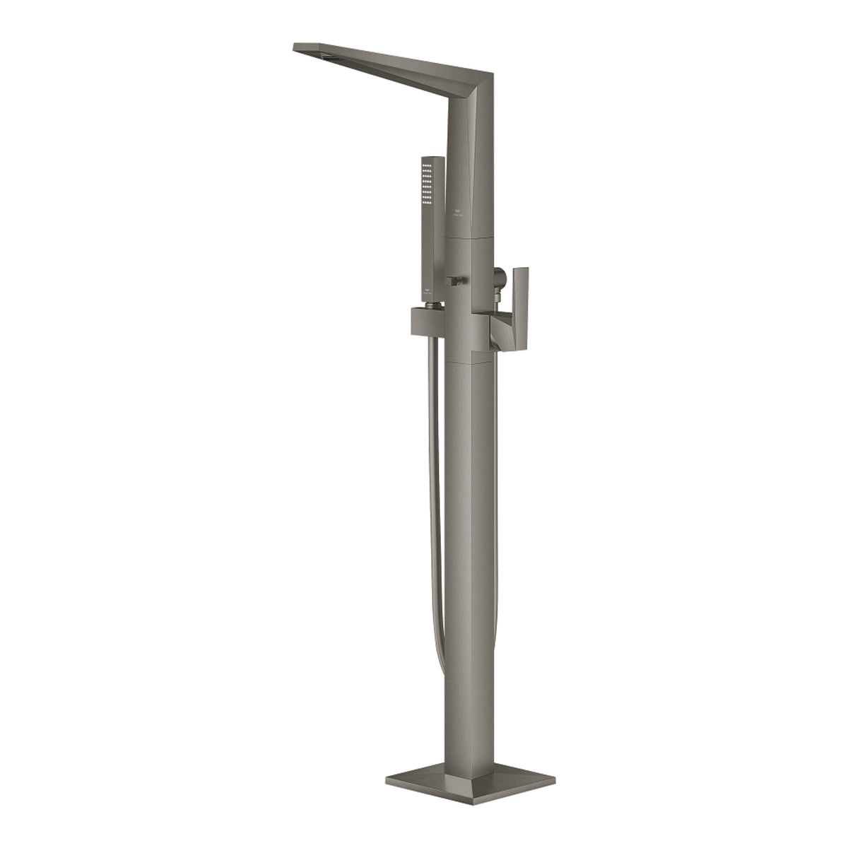 Grohe Allure Brilliant Yerden Küvet Bataryası, Fırçalı Sert Grafit - Ürün Görseli