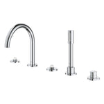 Grohe Atrio Private Collection 5 Delikli Ankastre Küvet Bataryası (Sıva Üstü Grubu) - Ürün Görseli
