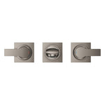 Grohe Allure 3 Delikli Ankastre Lavabo Bataryası (Sıva Üstü Grubu), Saten Grafit - Ürün Görseli