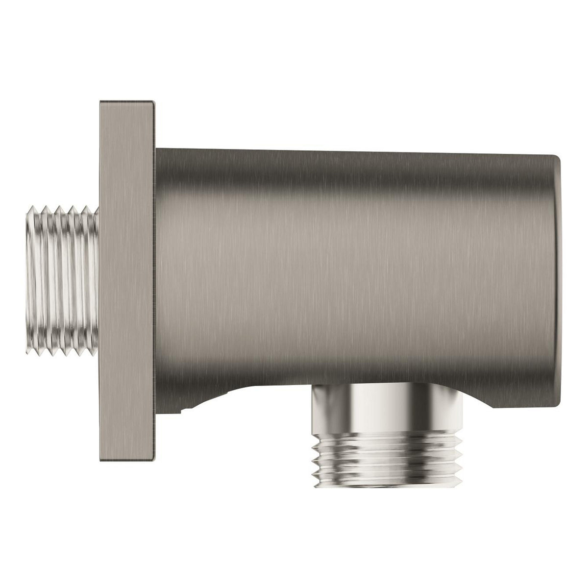 Grohe Rainshower Duş Cıkış Dirseği (Kare Rozet), Fırçalı Sert Grafit - Ürün Görseli