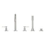 Grohe Atrio Private Collection 5 Delikli Ankastre Küvet Bataryası (Sıva Üstü Grubu), Paslanmaz Çelik - Ürün Görseli