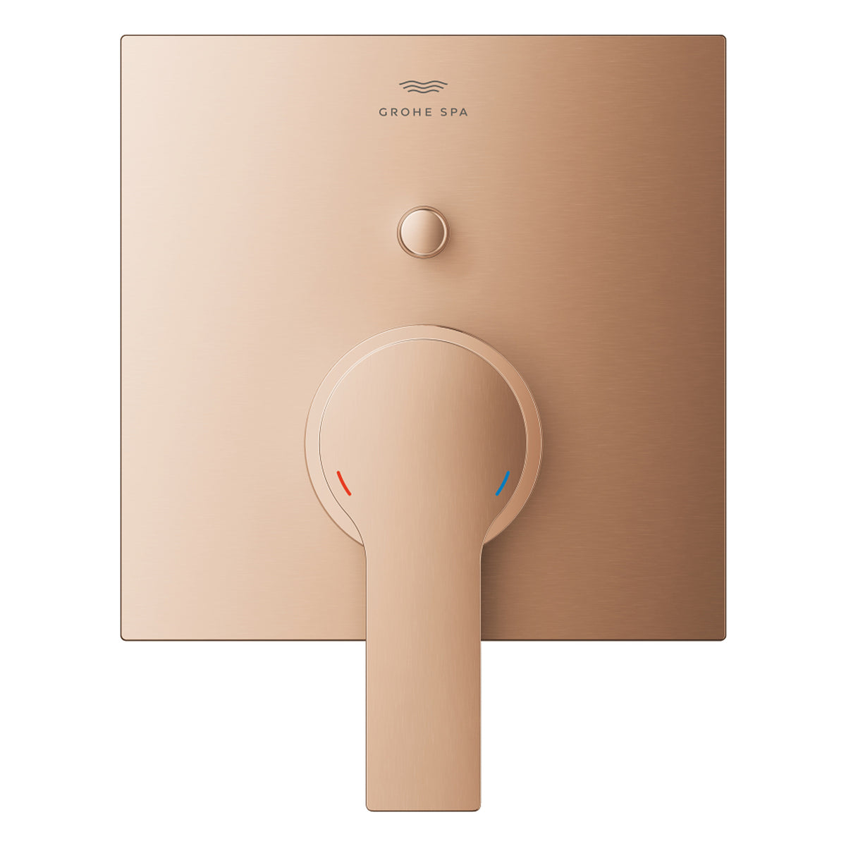 Grohe Allure Ankastre Banyo/Duş Bataryası, Fırçalı Bakır (Sıva Üstü Grubu) - Ürün Görseli